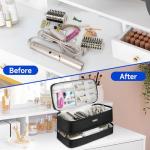 Double-Layer Travel Case for Hair Tools