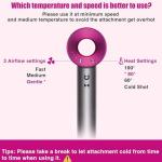 Long Hair Curling Iron Barrels for Dyson Airwrap