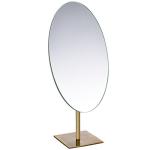 GURUN Large Antique Brass Makeup Vanity Mirror
