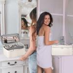 Luxury Travel Case for Hair Tools - Beige