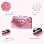 Luxury Pink Travel Bag for Hair Tools