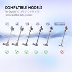 Motorized Brush Head for Dyson V7-V15