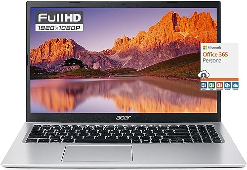 Acer Aspire Slim Laptop, 15.6'' FHD, Intel Celeron