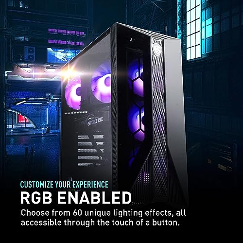 MSI Aegis ZS Gaming Desktop, AMD Ryzen 7 7700, GeForce RTX 4060, 16GB RAM, 1TB SSD, RGB Fan Cooling, Wi-Fi 6E, Keyboard & Mouse Included, DIY Friendly, Windows 11 Home-Adv: 7NUC-607US
