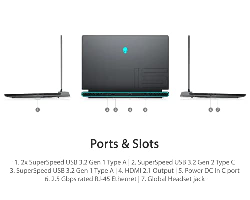 Alienware M15 Ryzen Gaming Laptop, 15.6" FHD