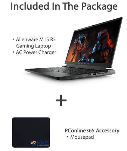 Alienware M15 Ryzen Gaming Laptop, 15.6" FHD