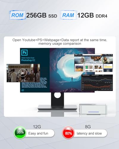 KAMRUI GK3 Plus Mini PC with Windows 11