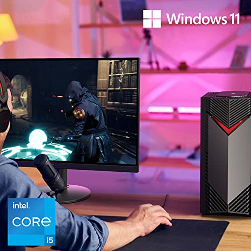 Acer Nitro 50 N50-656-UR15 Gaming Desktop | Intel Core i5-14400F 10-Core Processor | NVIDIA GeForce RTX 4060 | 16GB DDR5 5600MHz | 1TB PCIe Gen 4 SSD | Intel Wi-Fi 6E AX211 | Windows 11 Home