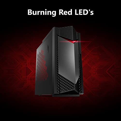Acer Nitro 50 N50-656-UR15 Gaming Desktop | Intel Core i5-14400F 10-Core Processor | NVIDIA GeForce RTX 4060 | 16GB DDR5 5600MHz | 1TB PCIe Gen 4 SSD | Intel Wi-Fi 6E AX211 | Windows 11 Home