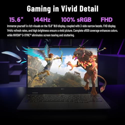 Lenovo LOQ i7 Gaming Laptop, 15.6" FHD