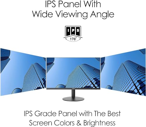 MSI All-in-One Computer Desktop, 23.8" FHD IPS Display, 32GB Memory, 2TB SSD, Intel Core Processor Quad-Core Up to 4.40 GHz, WiFi 6, Bluetooth, HDMI, 6 USB Ports, Windows 11, Black