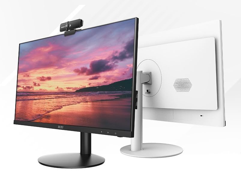 MSI All-in-One Computer Desktop, 23.8" FHD IPS Display, 32GB Memory, 2TB SSD, Intel Core Processor Quad-Core Up to 4.40 GHz, WiFi 6, Bluetooth, HDMI, 6 USB Ports, Windows 11, Black