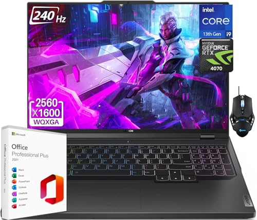 Lenovo Legion Pro 16" Gaming Laptop, i9, RTX 4070