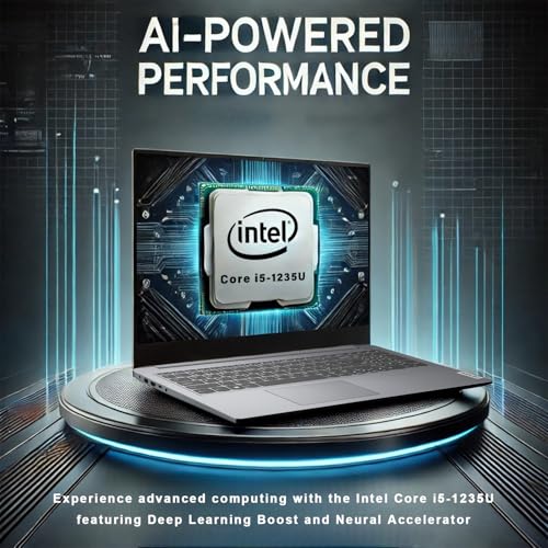 Lenovo IdeaPad 15.6" FHD Laptop with AI Intel i5