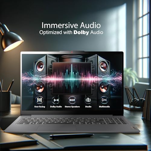 Lenovo IdeaPad 15.6" FHD Laptop with AI Intel i5