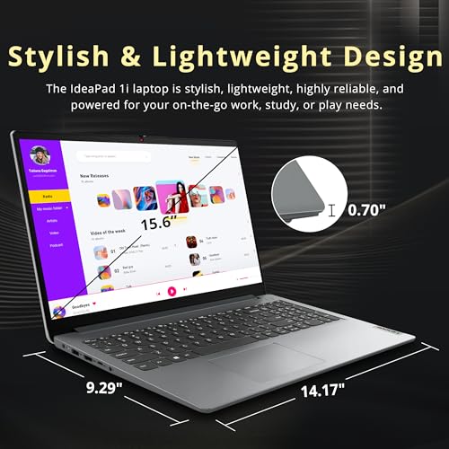 Lenovo IdeaPad 1i 15.6" FHD Intel i5 Laptop