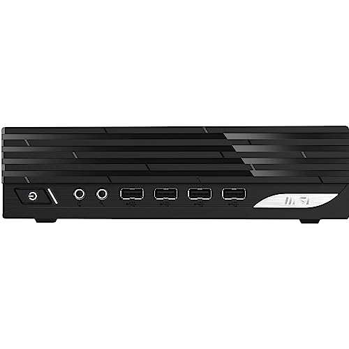 MSI PRO DP21 12M Mini Desktop Computer - 12th Gen Intel Core i5-12400 6-Core up to 4.4 GHz Processor, 32GB RAM, 256GB NVMe SSD + 1TB HDD, Intel UHD Graphics 730, Wi-Fi6, VESA Mounting, Windows 11 Home