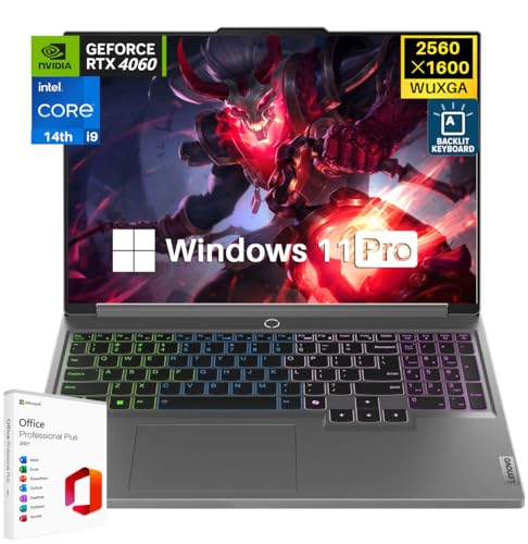 Lenovo Legion 5i 16" Gaming Laptop, RTX 4060
