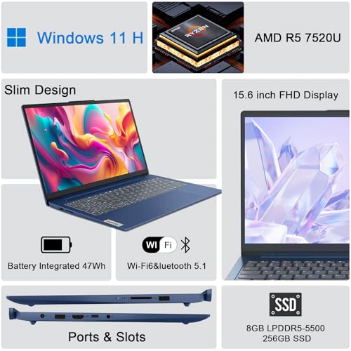 Lenovo Ideapad 3 15.6" FHD Business Laptop