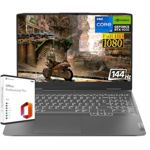 Lenovo LOQ Gaming Laptop, 15.6" FHD, i7, RTX 4050