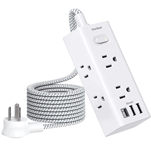 6-Outlet Surge Protector with 3 USB Ports