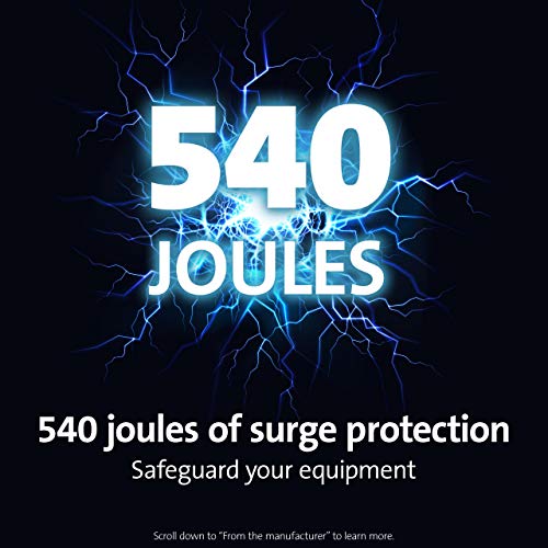 Kensington 6 Outlet 15ft Surge Protector Power Strip