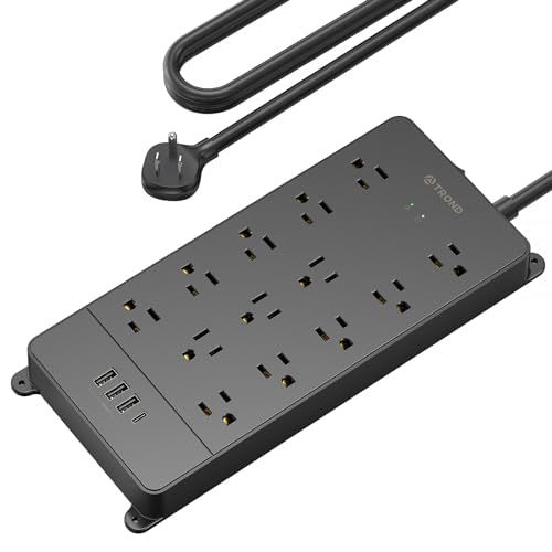 TROND 4000J Surge Protector Power Strip with USB
