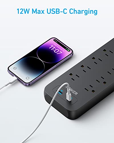 Anker Surge Protector Power Strip with USB Ports