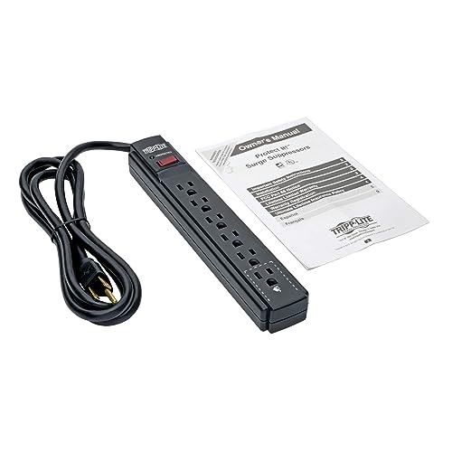 Tripp Lite 6-Outlet Surge Protector with 6ft Cord