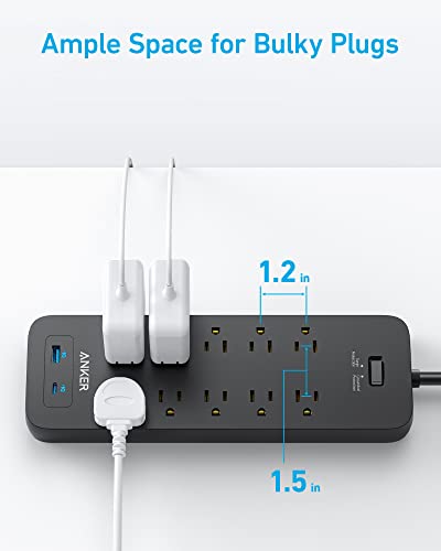 Anker Surge Protector Power Strip with USB Ports