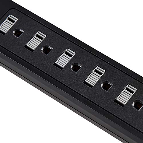 Amazon Basics 6-Outlet Surge Protector Power Strip