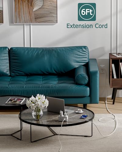 Ultra Flat 6 Outlet Power Strip - 6 Ft