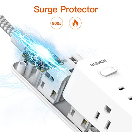 Surge Protector Power Strip with USB Ports