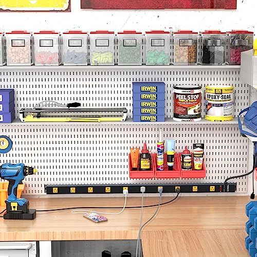 ZESEN 10-Outlet Surge Protector Power Strip, 4ft Cord