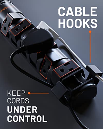 ECHOGEAR VoltSpin Rotating Surge Protector Power Strip