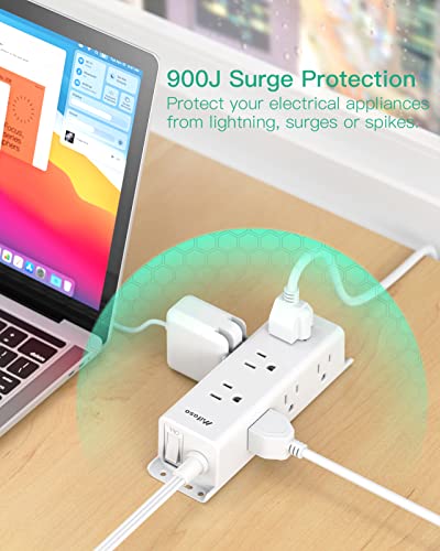 9-Outlet Surge Protector Power Strip with 5ft Cord