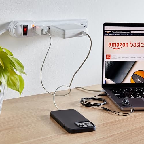 Amazon Basics 6-Outlet Surge Protector Power Strip