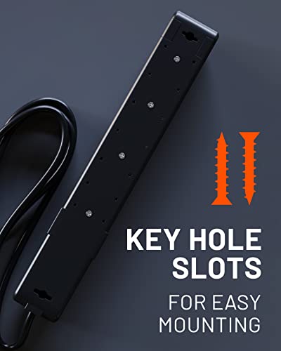 ECHOGEAR VoltSpin Rotating Surge Protector Power Strip