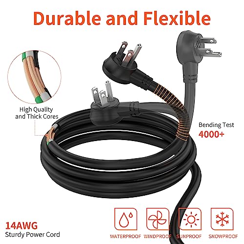 8-Outlet Surge Protector Power Strip with 6FT Cord