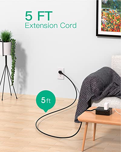 Surge Protector Power Strip with USB Charging Station