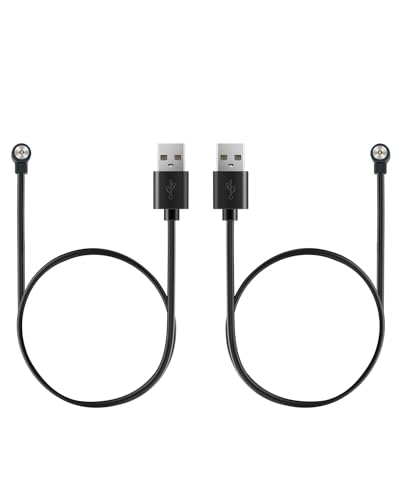 MAKCPOIMER Smart Ring Charger Cable, Smart Hand Fitness Ring Watch Charger (2p)