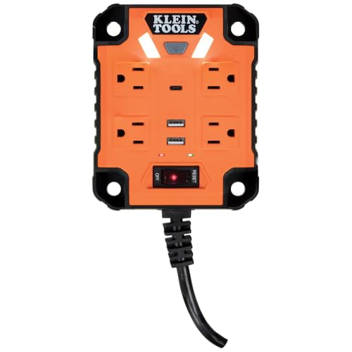 Klein Tools Magnetic Power Strip with USB Ports