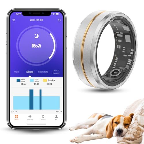 CORAILO Smart Ring X1 for Men and Women, Sleep Tracker, health tracker, Fitness Tracker, Heart Rate, Shake and take Photos, Waterproof, Health Tracking