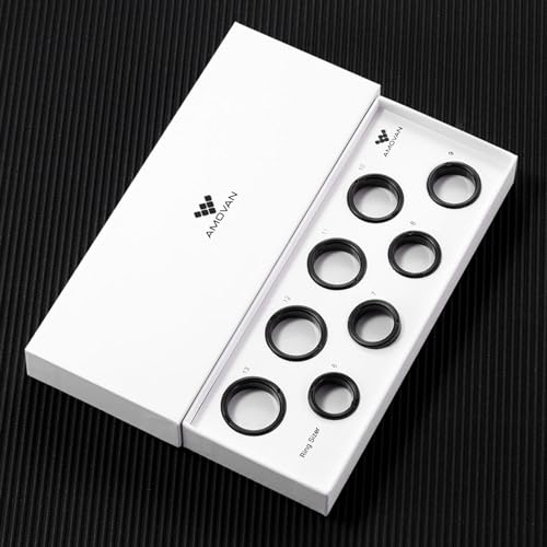AMOVAN Ring Sizing Kit - Used to Measure The US Size 6-13 Smart Ring