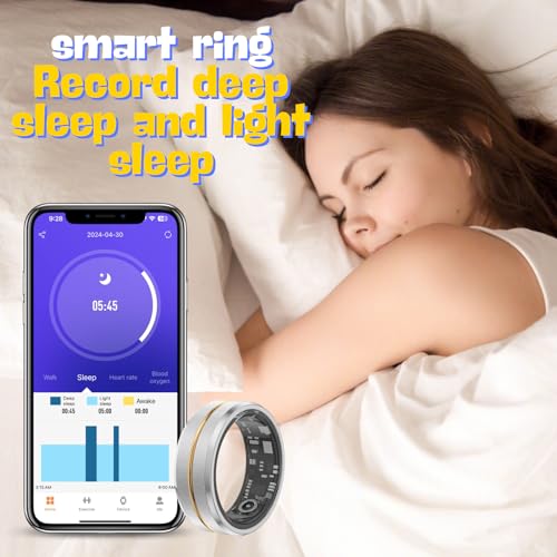 CORAILO Smart Ring X1 for Men and Women, Sleep Tracker, health tracker, Fitness Tracker, Heart Rate, Shake and take Photos, Waterproof, Health Tracking