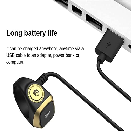 iQIBLA Smart Tasbih Zikr Ring, Black 18mm, Muslim Prayer Reminder, OLED Display, Tasbih Counter, Smart Ring, Wearable Technology, Waterproof