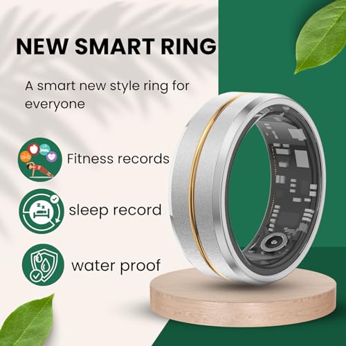 CORAILO Smart Ring X1 for Men and Women, Sleep Tracker, health tracker, Fitness Tracker, Heart Rate, Shake and take Photos, Waterproof, Health Tracking