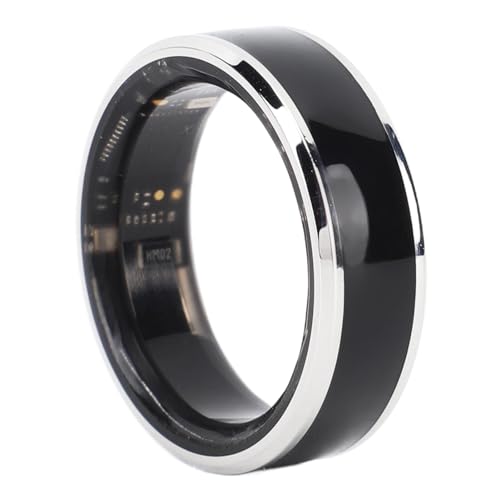 Smart Rings for Men and Women, Rechargeable Health Ring, Waterproof Ring Smart Ring Health , Multifunctional Health Care Sports Ring for Sleep Monitoring (#8 18.4MM)