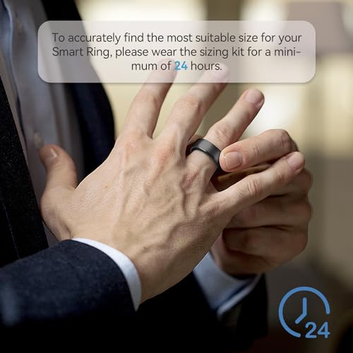 Sizing Kit for RingConn Smart Ring - Sizing Kit Size First Before You Buy - Choose from 9 Sizes - Sizes 6 to 14 - Find The Perfect Ring Size Smart Ring Sizer