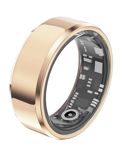 Smart Ring Health Tracker，Sports Fitness Ring，Step Tracker，Heart Rate Monitor ，Blood Oxygen， Sleep Tracker ，IP68 Waterproof，Activity Fitness Tracker，5 Days Battery Life，Best Smart Rings for Women Men